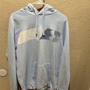 Under Armour Men's Light Blue Hoodie